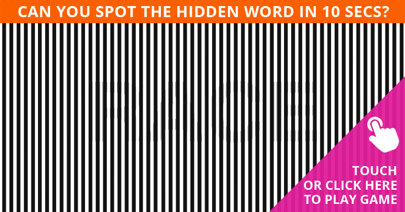 Challenge Time: No One Can Solve This Puzzle. Can You Spot The Hidden Word On All Levels In Less Than 10 Seconds?